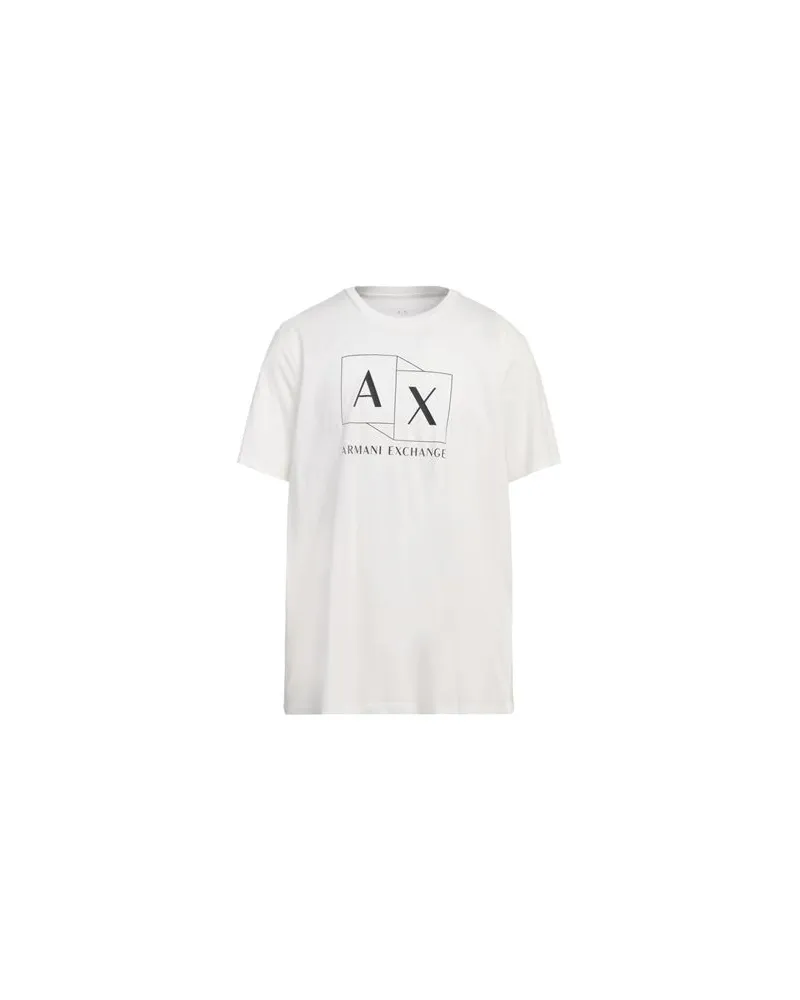 Armani Exchange TOPS - T-shirtsauf YOOX.COM Weiß