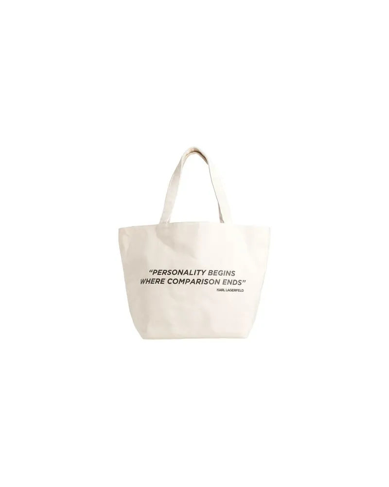 Karl Lagerfeld TASCHEN - Handtaschenauf YOOX.COM Cremeweiß