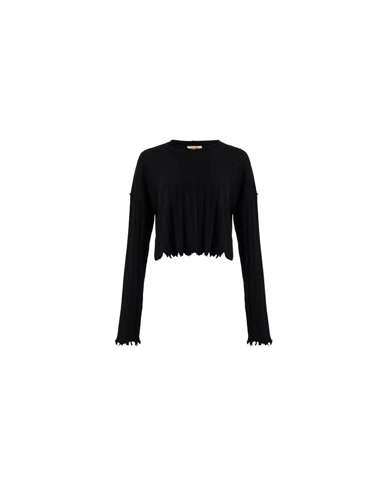 Uma Wang STRICKWAREN - Pulloverauf YOOX.COM Schwarz