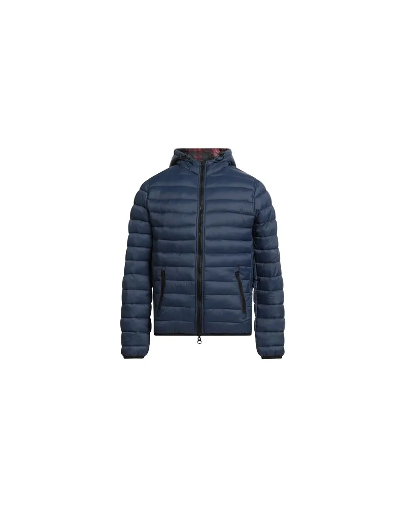 U.S. Polo Assn.  JACKEN & MÄNTEL - Pufferjacken & Daunenjackenauf YOOX.COM Marineblau