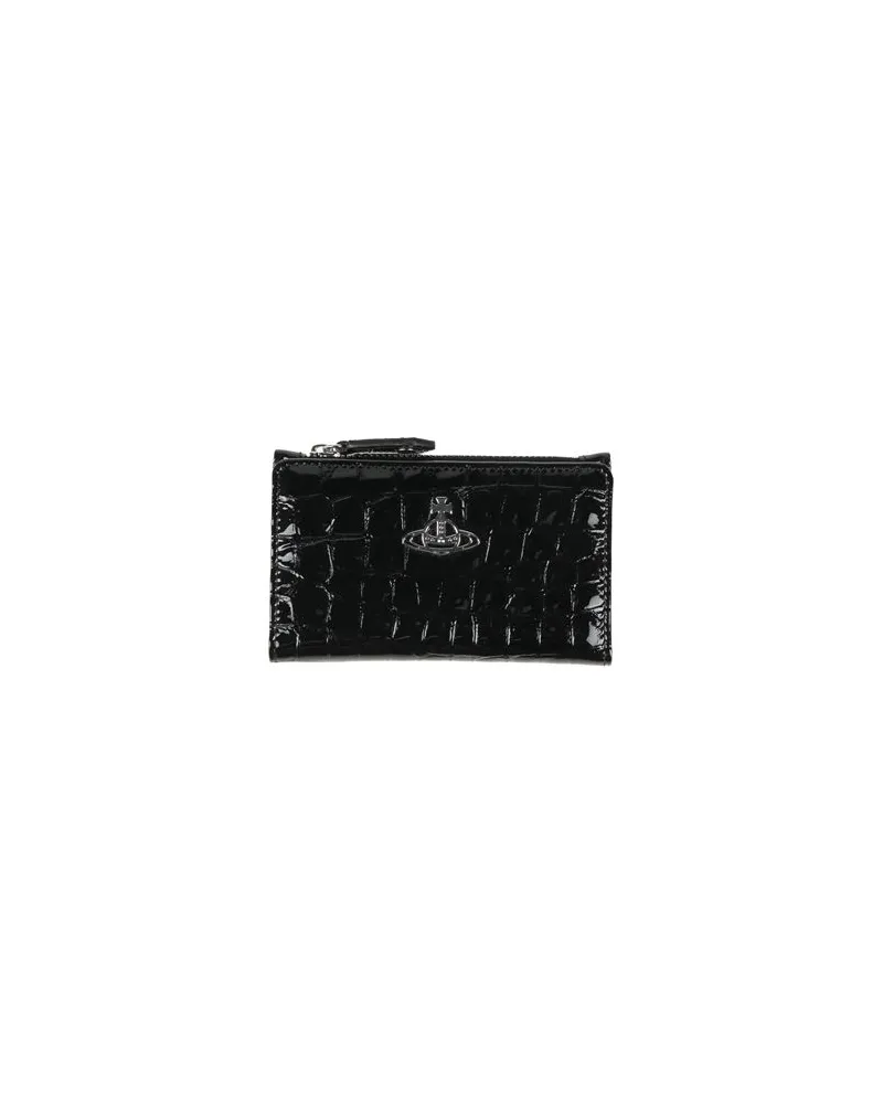 Vivienne Westwood Kleinlederwaren - Brieftaschenauf YOOX.COM Schwarz