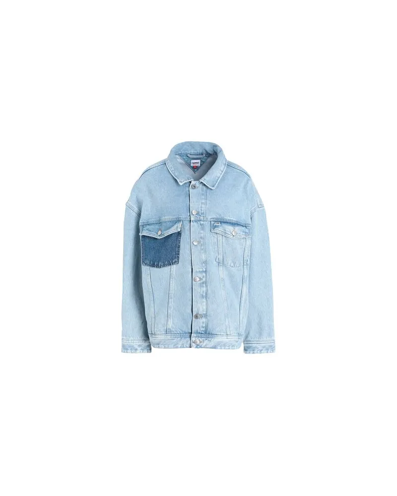 Tommy Hilfiger JACKEN & MÄNTEL - Jeansjacken/Mäntelauf YOOX.COM Blau