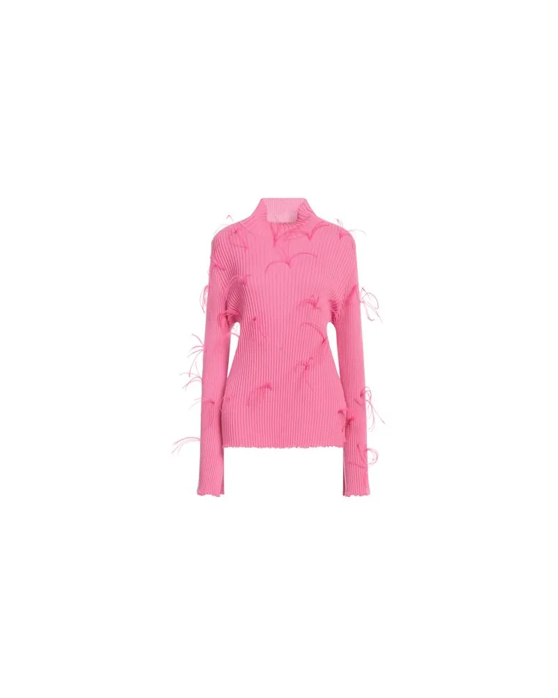 Marques ' Almeida STRICKWAREN - Rollkragenpulloverauf YOOX.COM Rosa