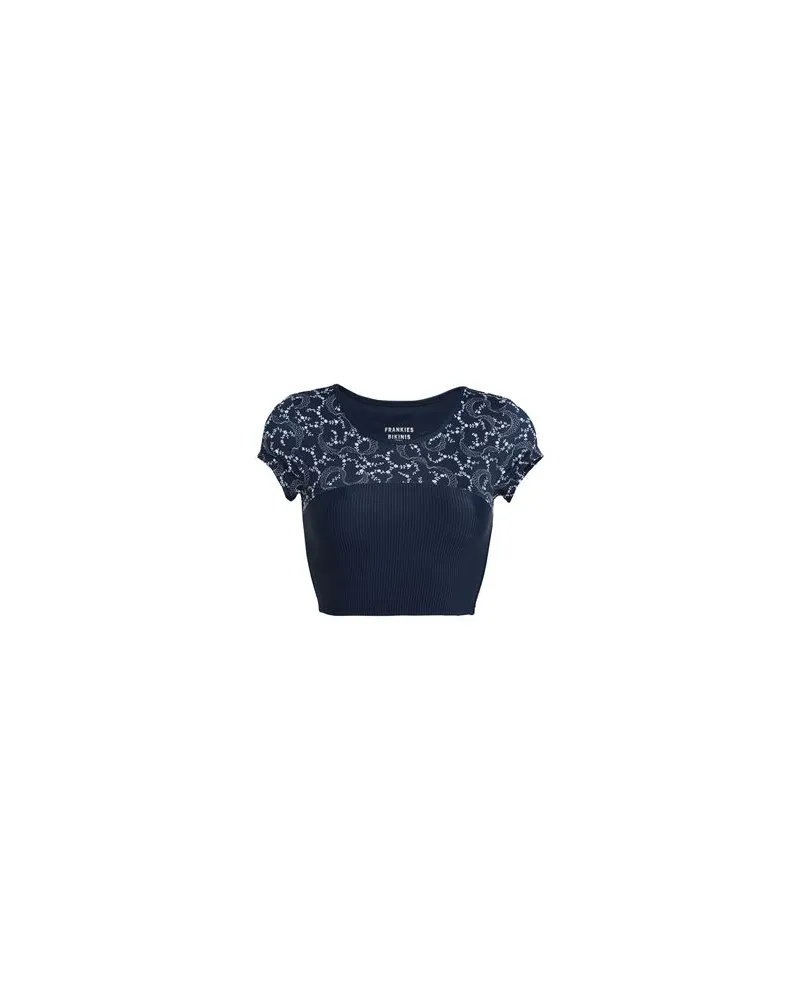 Frankies Bikinis imogene ribbed top  - TOPS - Topsauf YOOX.COM Blau