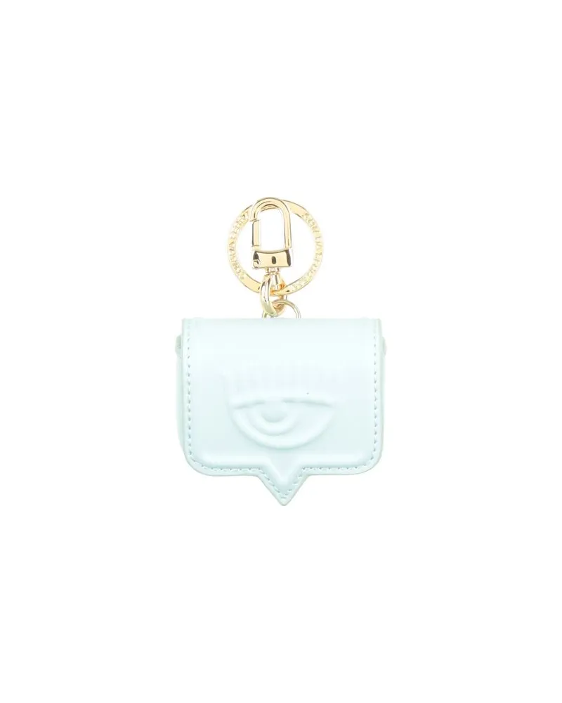 Chiara Ferragni Kleinlederwaren - Schlüsselanhängerauf YOOX.COM Himmelblau