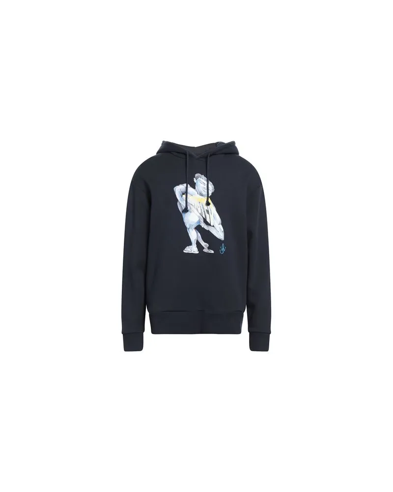 J.W.Anderson TOPS - Sweatshirtsauf YOOX.COM Nachtblau