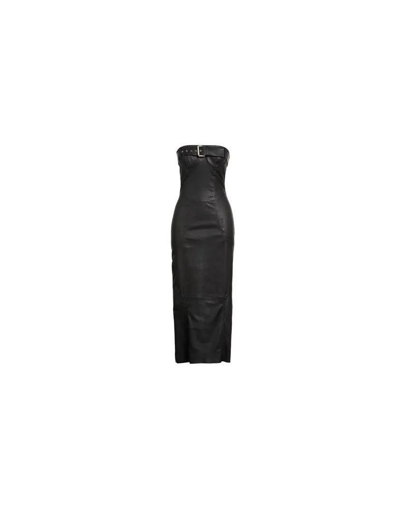 DROMe KLEIDER - Midi-Kleiderauf YOOX.COM Schwarz