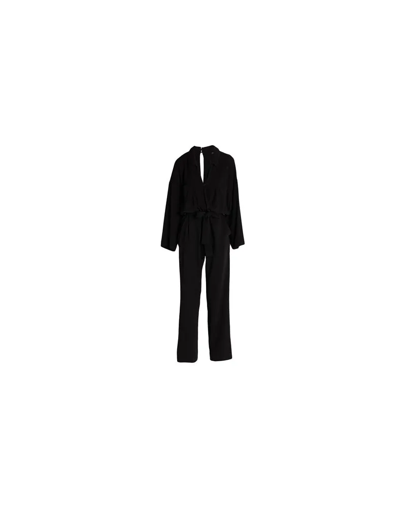 Maje OVERALLS - Jumpsuitsauf YOOX.COM Schwarz