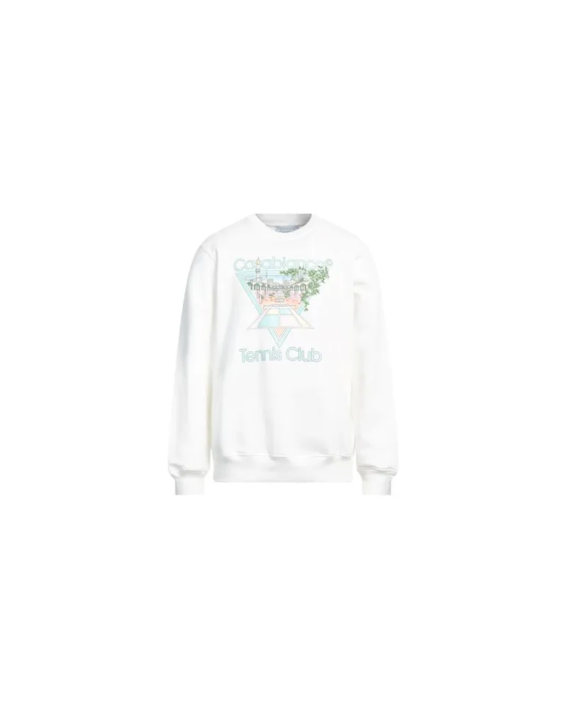Casablanca Paris TOPS - Sweatshirtsauf YOOX.COM Weiß