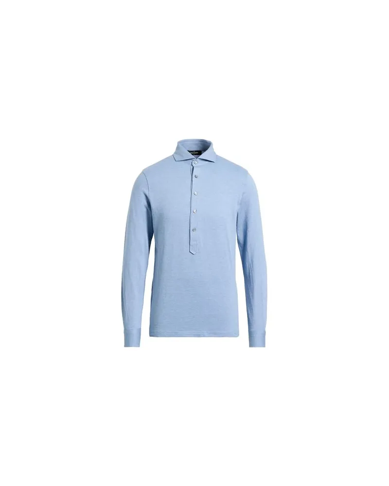 Gran Sasso TOPS - Poloshirtsauf YOOX.COM Hellblau