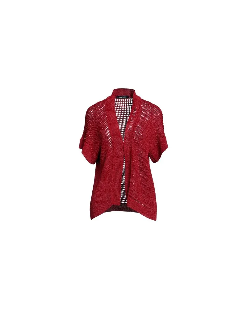 Odi et Amo STRICKWAREN - Strickjackenauf YOOX.COM Rot