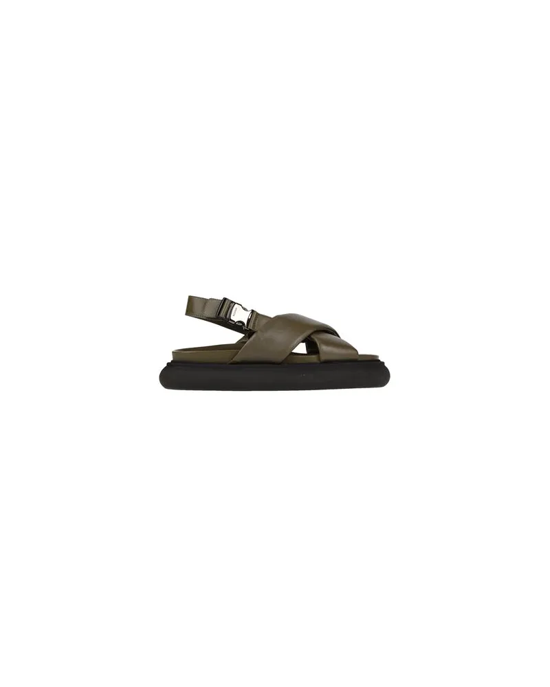 Moncler SCHUHE - Sandalenauf YOOX.COM Militärgrün