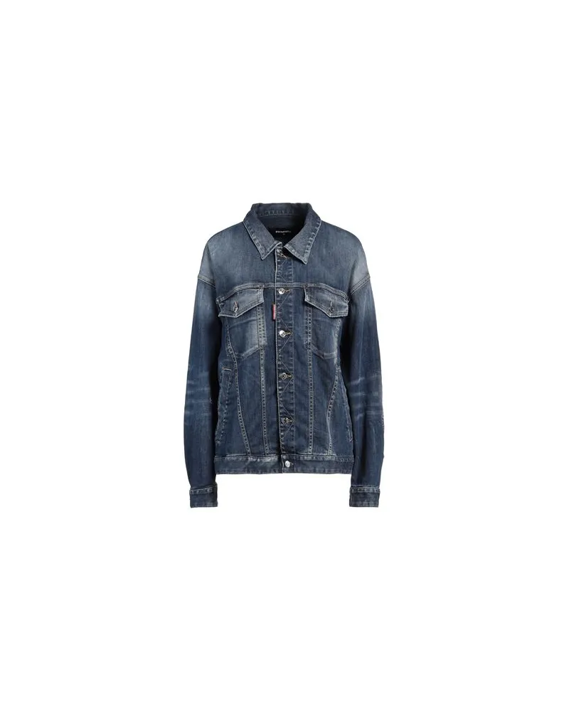 Dsquared2 JACKEN & MÄNTEL - Jeansjacken/Mäntelauf YOOX.COM Blau