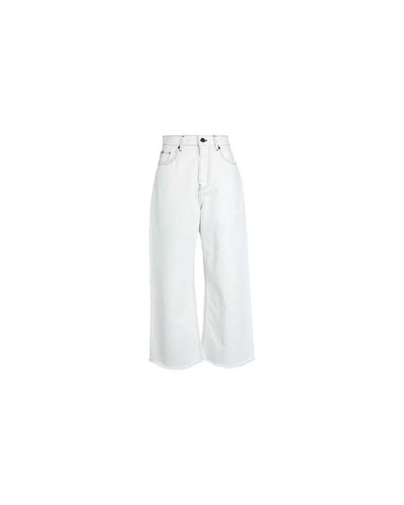 Tommy Hilfiger HOSEN & RÖCKE - Jeanshosenauf YOOX.COM Elfenbein