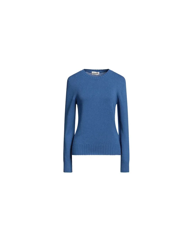 Scaglione STRICKWAREN - Pulloverauf YOOX.COM Azurblau