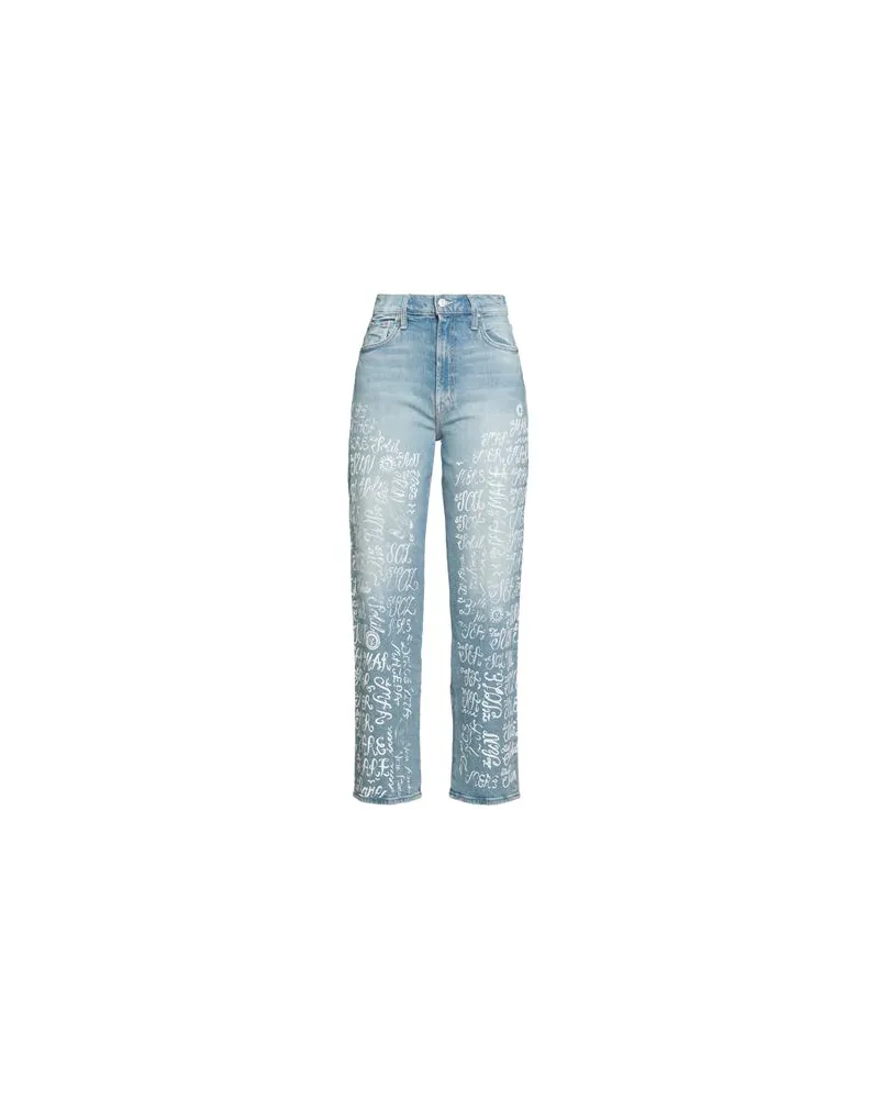 Mother SUPERIOR - HOSEN & RÖCKE - Jeanshosenauf YOOX.COM Blau