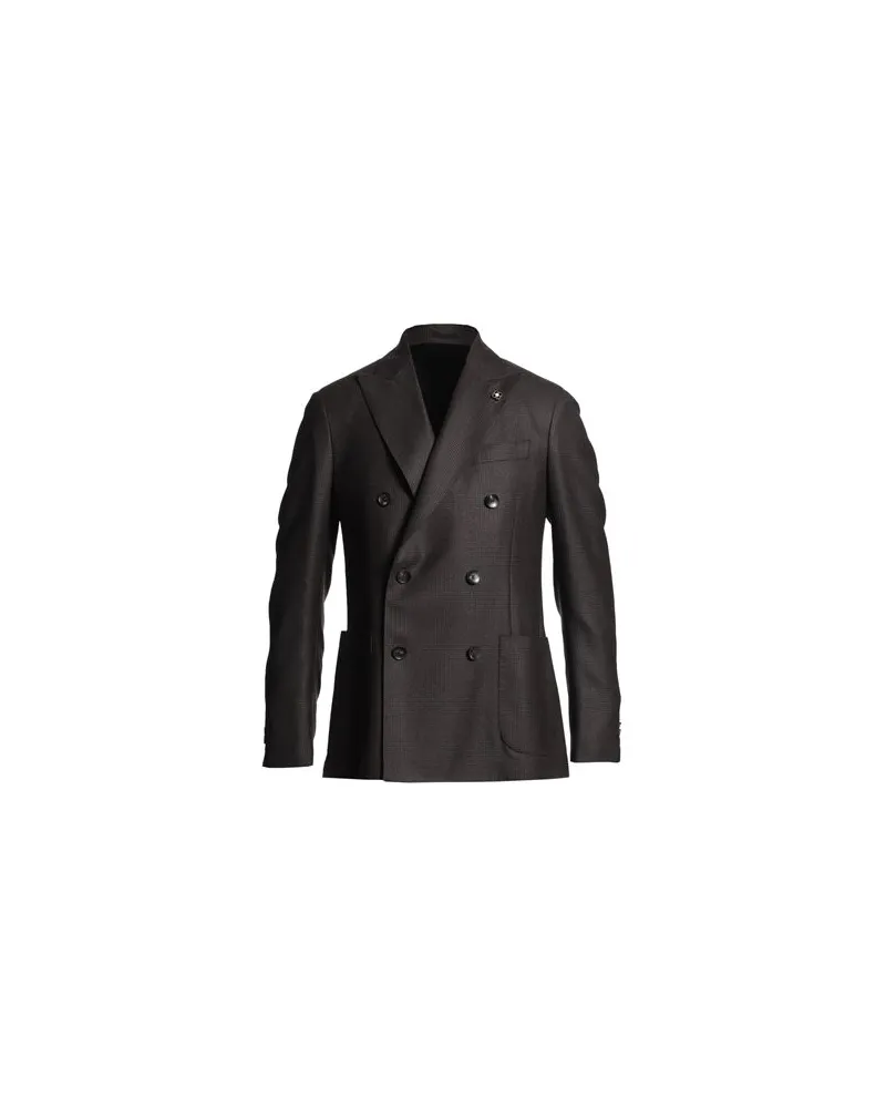 LARDINI ANZÜGE und CO-ORDS - Blazersauf YOOX.COM Dunkelbraun