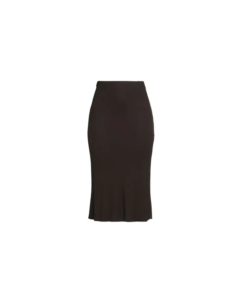 KHAITE HOSEN & RÖCKE - Midi-Röckeauf YOOX.COM Dunkelbraun