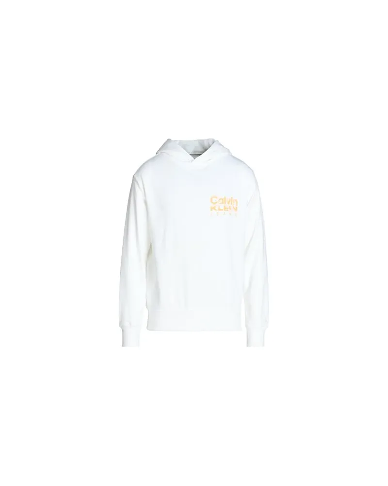 Calvin Klein TOPS - Sweatshirtsauf YOOX.COM Weiß