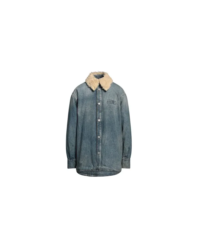 Maison Margiela JACKEN & MÄNTEL - Jeansjacken/Mäntelauf YOOX.COM Blau
