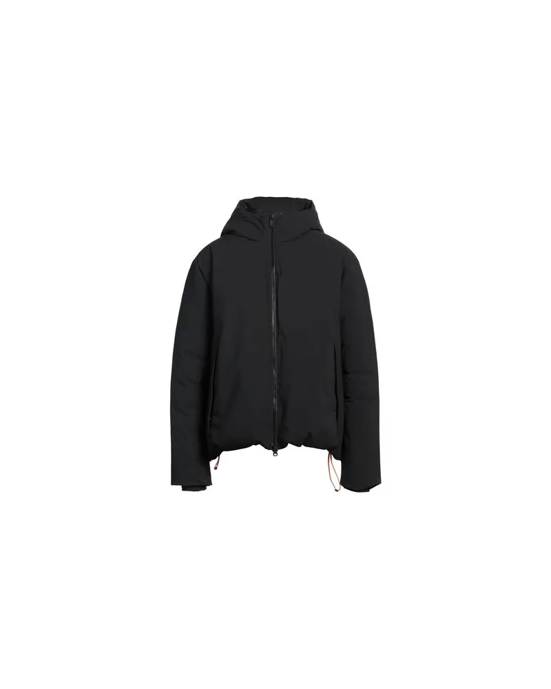 Save The Duck JACKEN & MÄNTEL - Pufferjacken & Daunenjackenauf YOOX.COM Schwarz