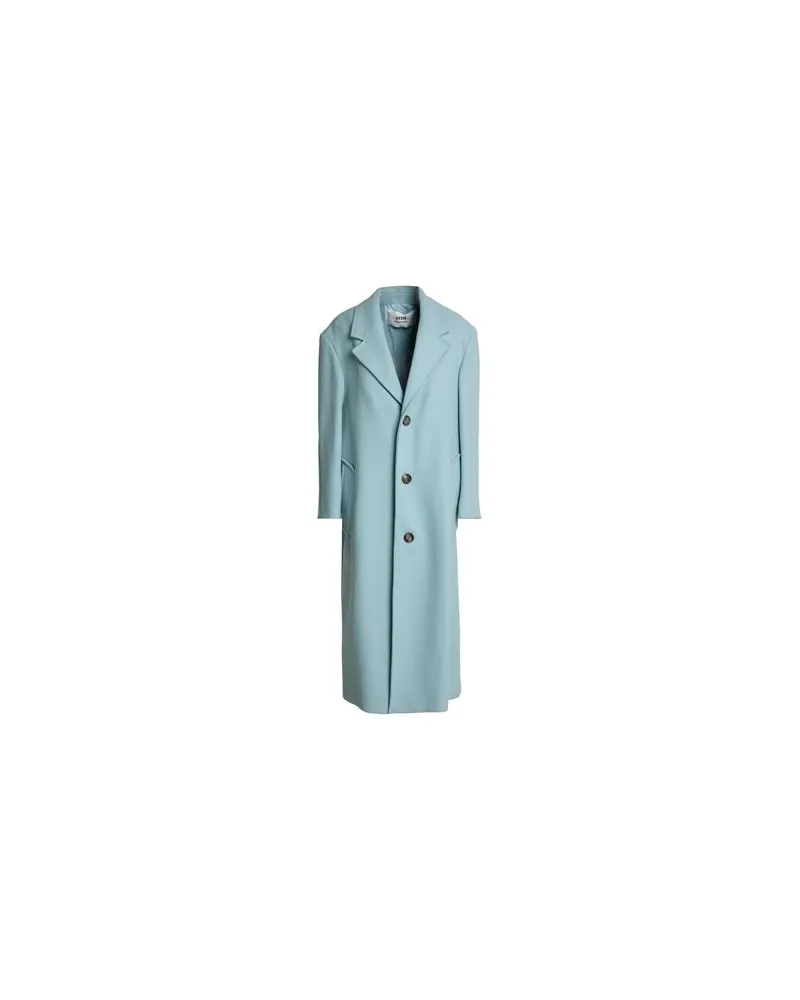 AMI Paris JACKEN & MÄNTEL - Mäntelauf YOOX.COM Hellblau