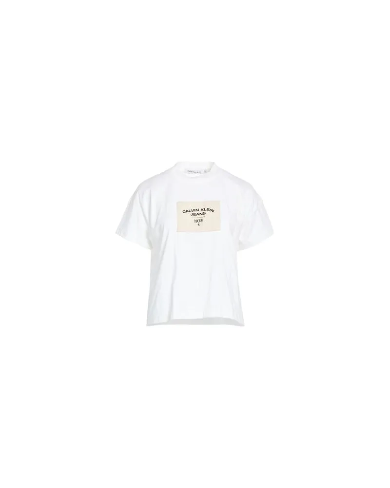 Calvin Klein TOPS - T-shirtsauf YOOX.COM Weiß