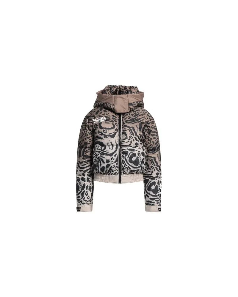 DISCLAIMER JACKEN & MÄNTEL - Pufferjacken & Daunenjackenauf YOOX.COM Khaki