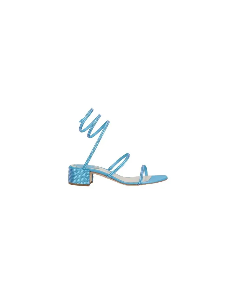 René Caovilla SCHUHE - Sandalenauf YOOX.COM Azurblau