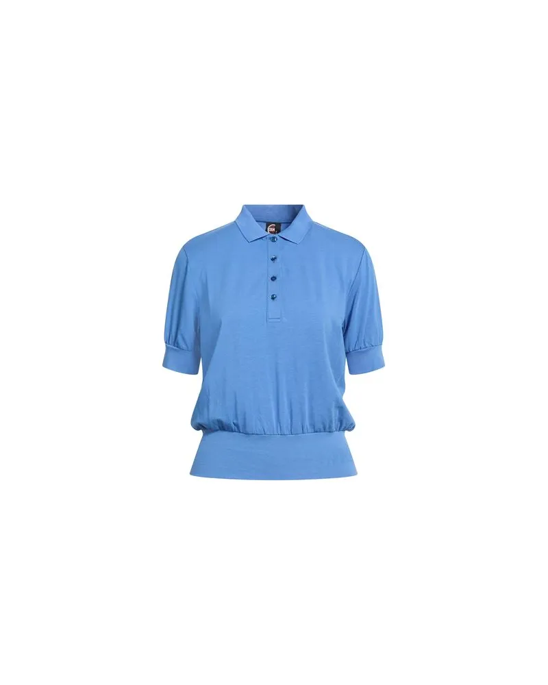 Colmar TOPS - Poloshirtsauf YOOX.COM Taubenblau