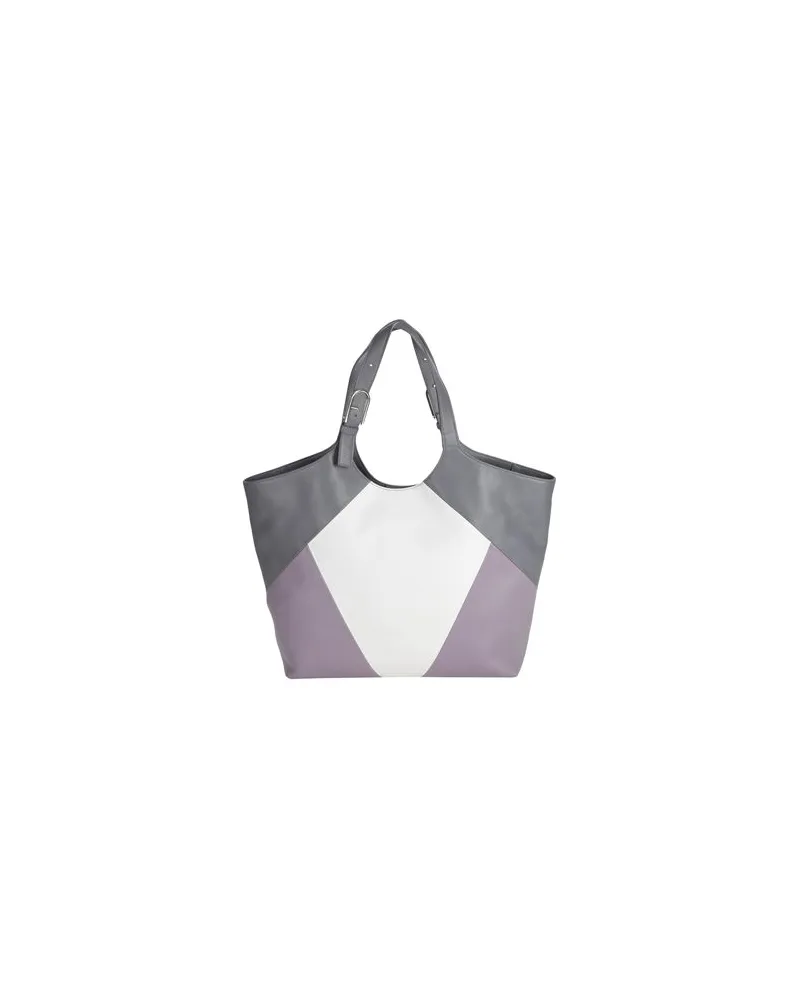 Furla FLOW XL TOTE  - TASCHEN - Handtaschenauf YOOX.COM Grau