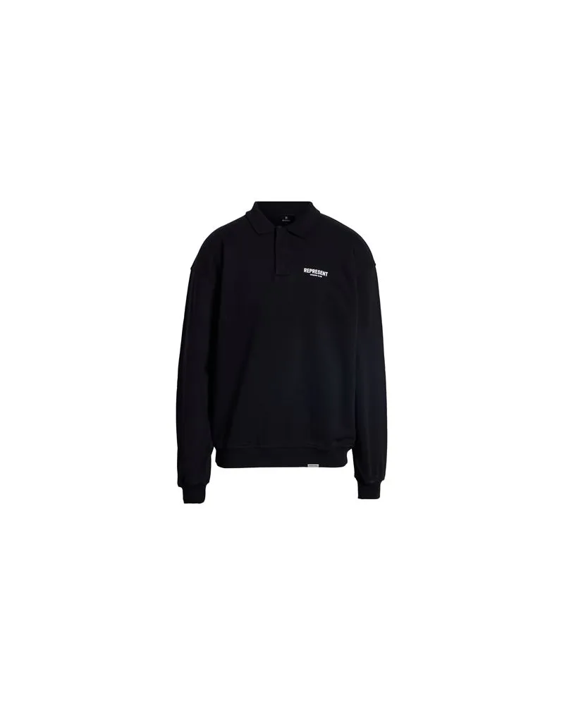 REPRESENT TOPS - Sweatshirtsauf YOOX.COM Schwarz