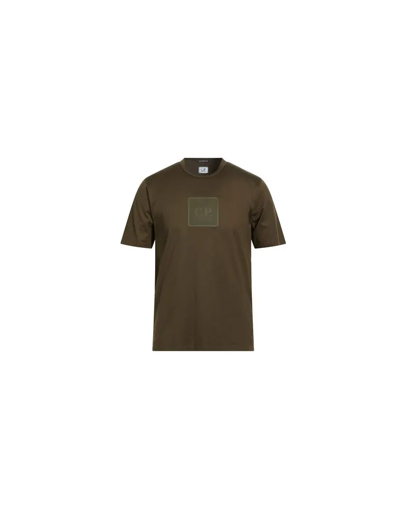 C.P. Company THE METROPOLIS SERIES - TOPS - T-shirtsauf YOOX.COM Militärgrün