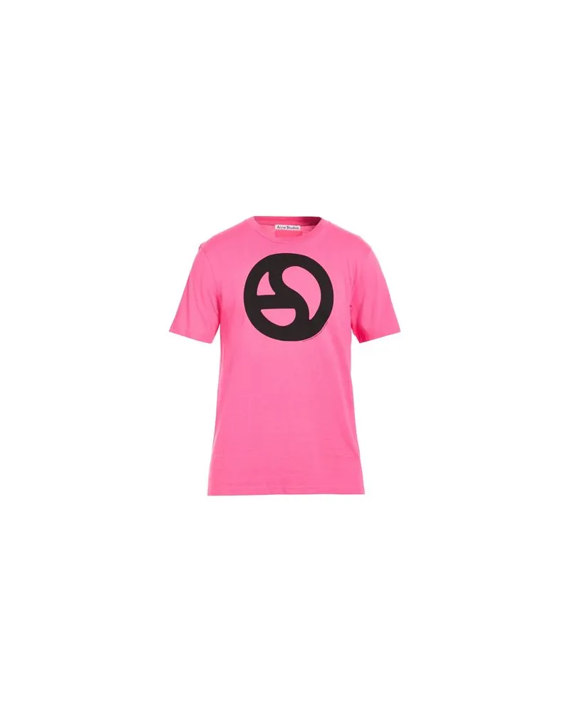 Acne Studios TOPS - T-shirtsauf YOOX.COM Fuchsia