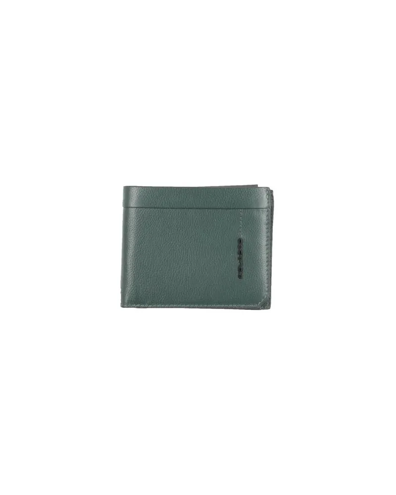 Piquadro Kleinlederwaren - Brieftaschenauf YOOX.COM Dunkelgrün