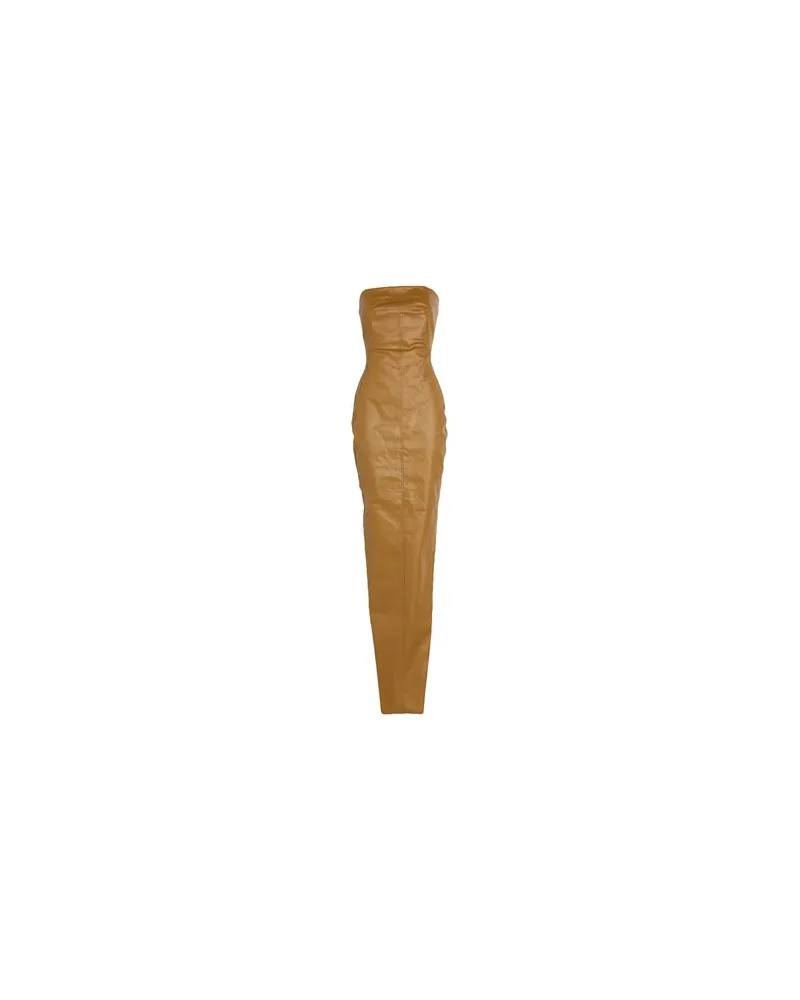 Rick Owens KLEIDER - Maxi-Kleiderauf YOOX.COM Senf
