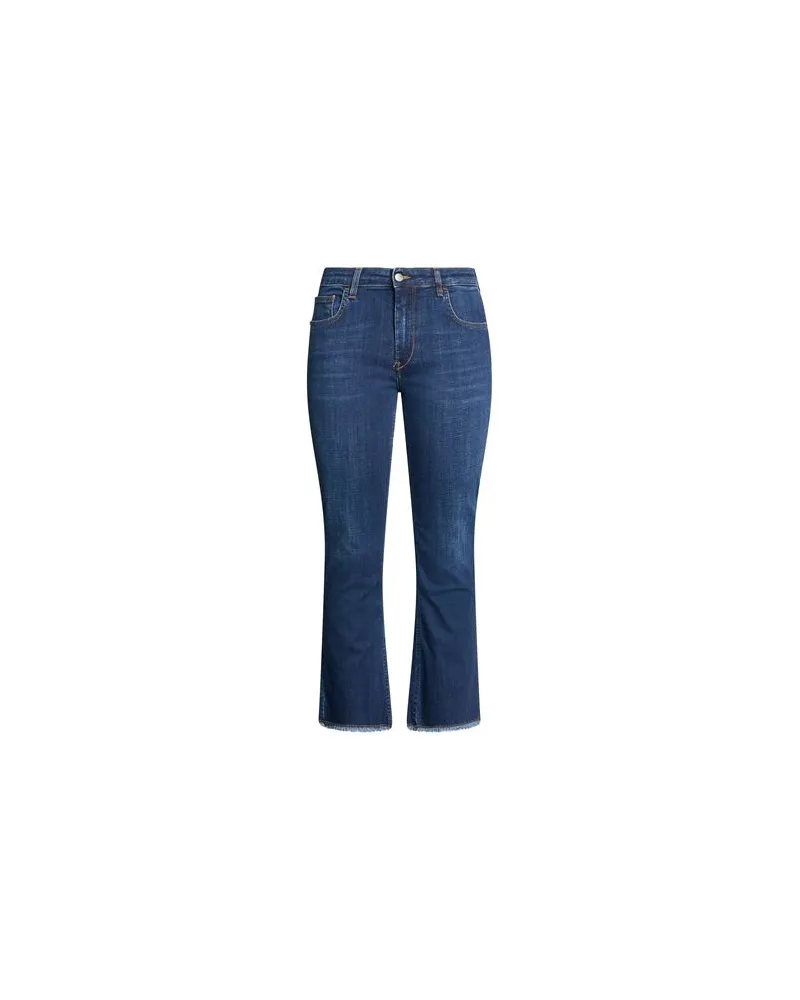 Re-HasH HOSEN & RÖCKE - Jeanshosenauf YOOX.COM Blau