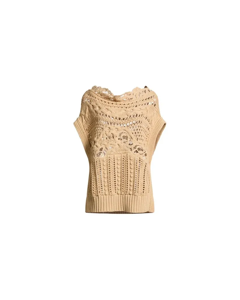 Ermanno Scervino STRICKWAREN - Pulloverauf YOOX.COM Beige