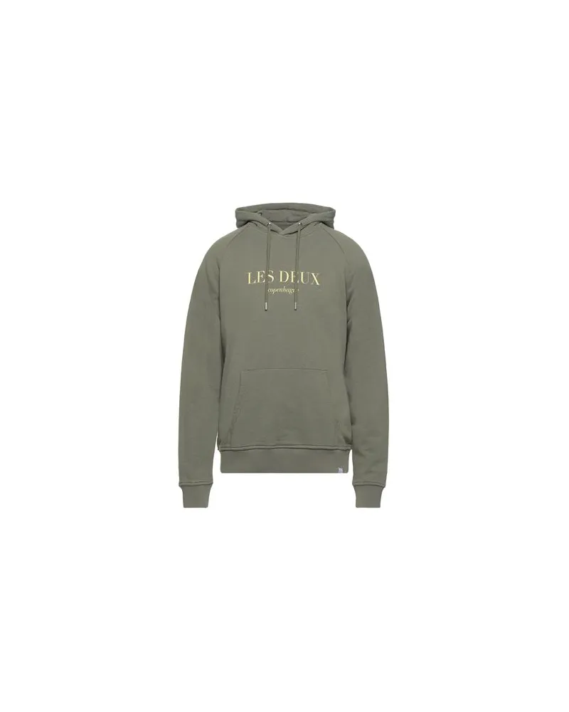 LES DEUX TOPS - Sweatshirtsauf YOOX.COM Militärgrün