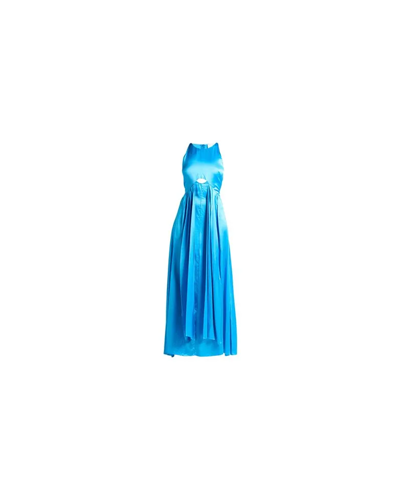 Erika Cavallini KLEIDER - Maxi-Kleiderauf YOOX.COM Azurblau