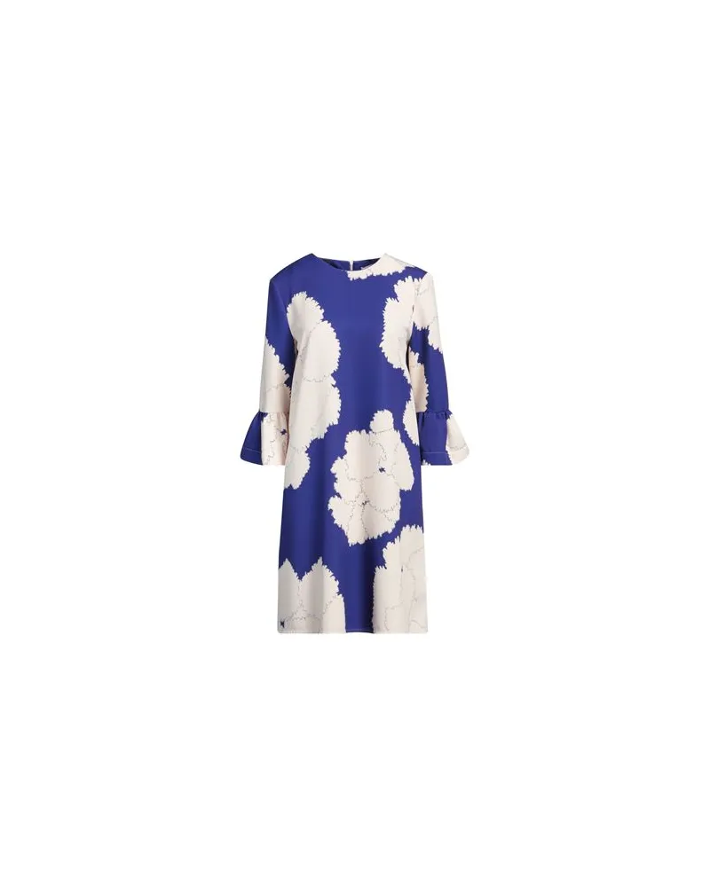 MEIMEIJ KLEIDER - Mini-Kleiderauf YOOX.COM Blau