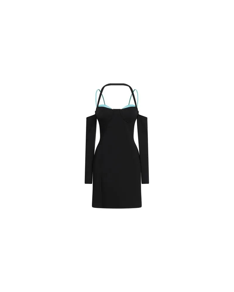 STAUD KLEIDER - Mini-Kleiderauf YOOX.COM Schwarz