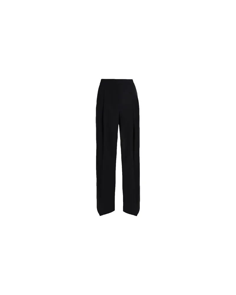 Karl Lagerfeld TAILORED PANTS  - HOSEN & RÖCKE - Hosenauf YOOX.COM Schwarz
