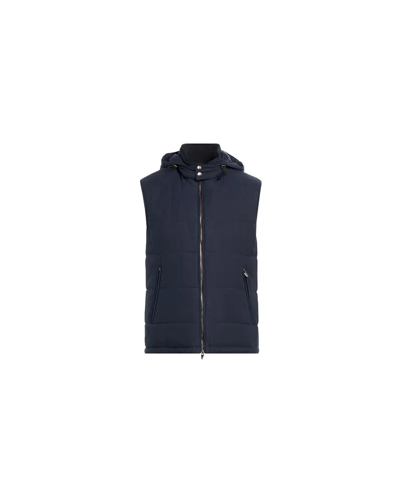 MAZZARELLI JACKEN & MÄNTEL - Westenauf YOOX.COM Marineblau