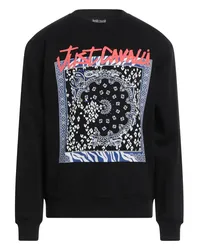 Just Cavalli Sweatshirt Schwarz