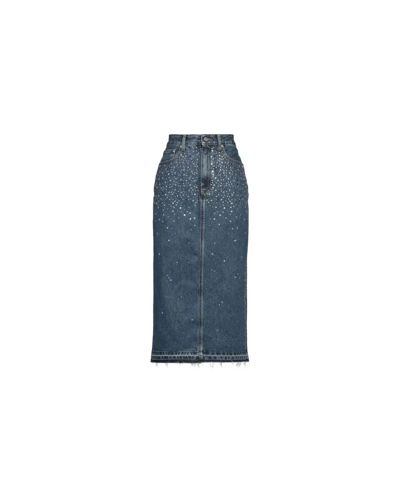 Alessandra Rich HOSEN & RÖCKE - Jeansröckeauf YOOX.COM Blau