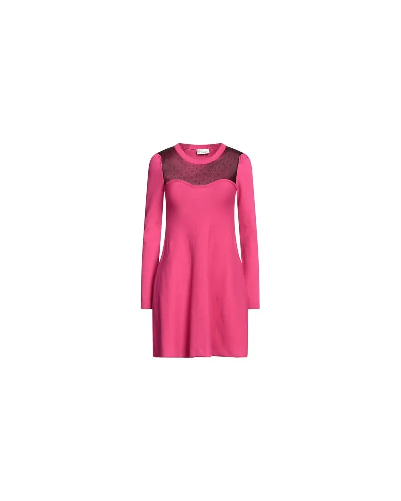 RED Valentino KLEIDER - Mini-Kleiderauf YOOX.COM Fuchsia
