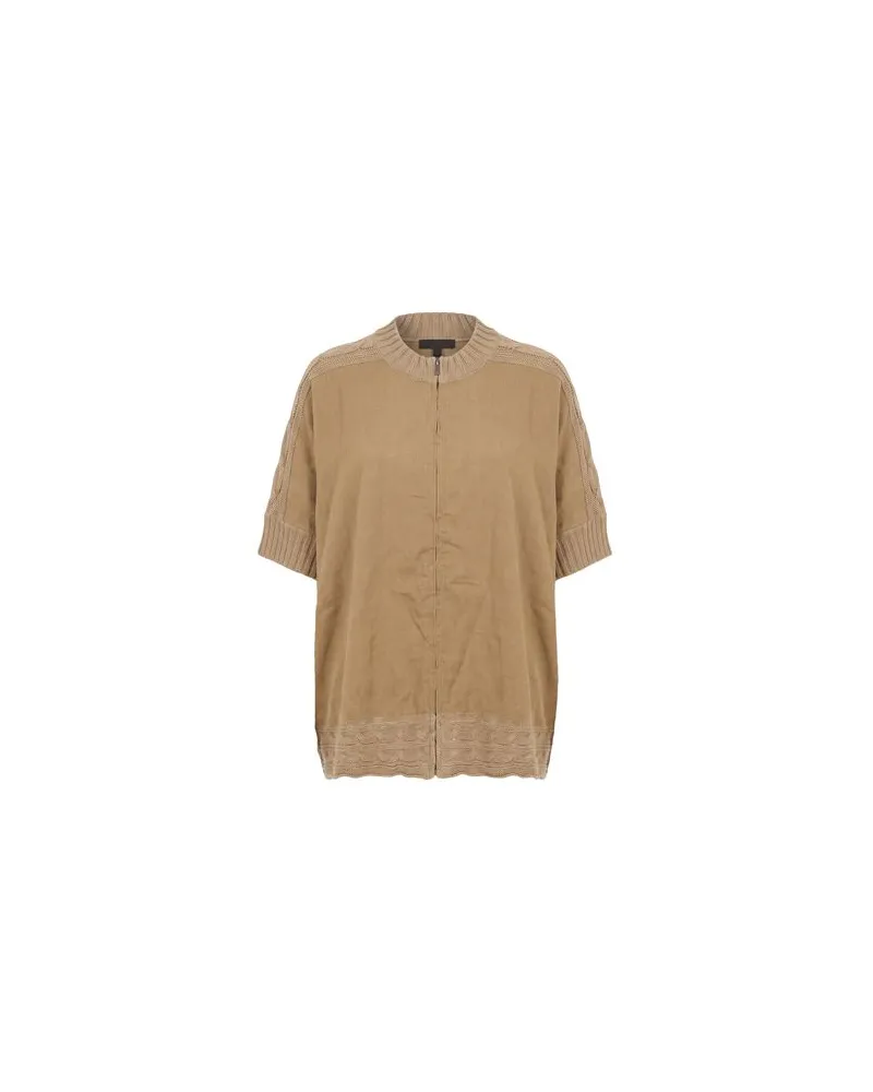 Max Mara STRICKWAREN - Strickjackenauf YOOX.COM Kamel