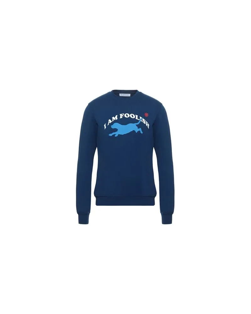 Manuel Ritz TOPS - Sweatshirtsauf YOOX.COM Blau