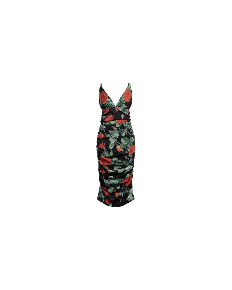 Dolce & Gabbana KLEIDER - Midi-Kleiderauf YOOX.COM Schwarz